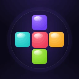 Icône de Pulse: Neon Block Match Game
